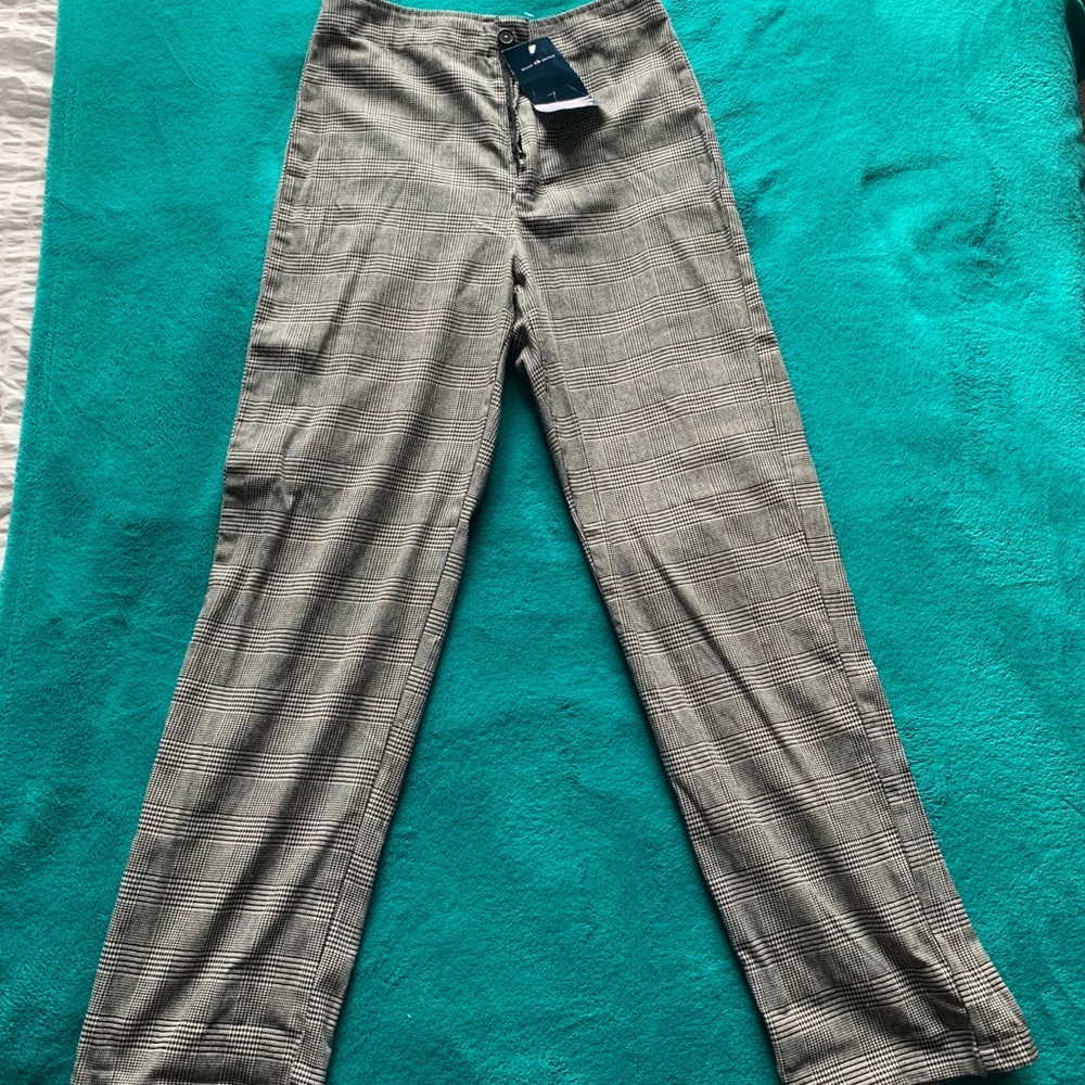BRANDY MELVILLE PLAID PANTS